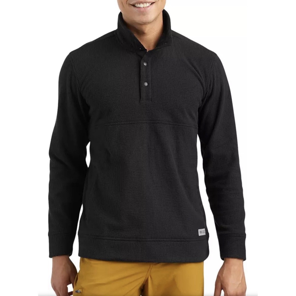 NWT Outdoor Research Men's Trail Mix Snap Pullover II - XXL Black - Picture 4 of 7